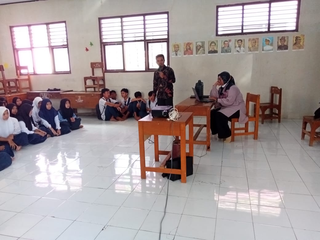 SOSIALISASI PPDB MAN 4 PANDEGLANG DI SMPN 2 SUMUR