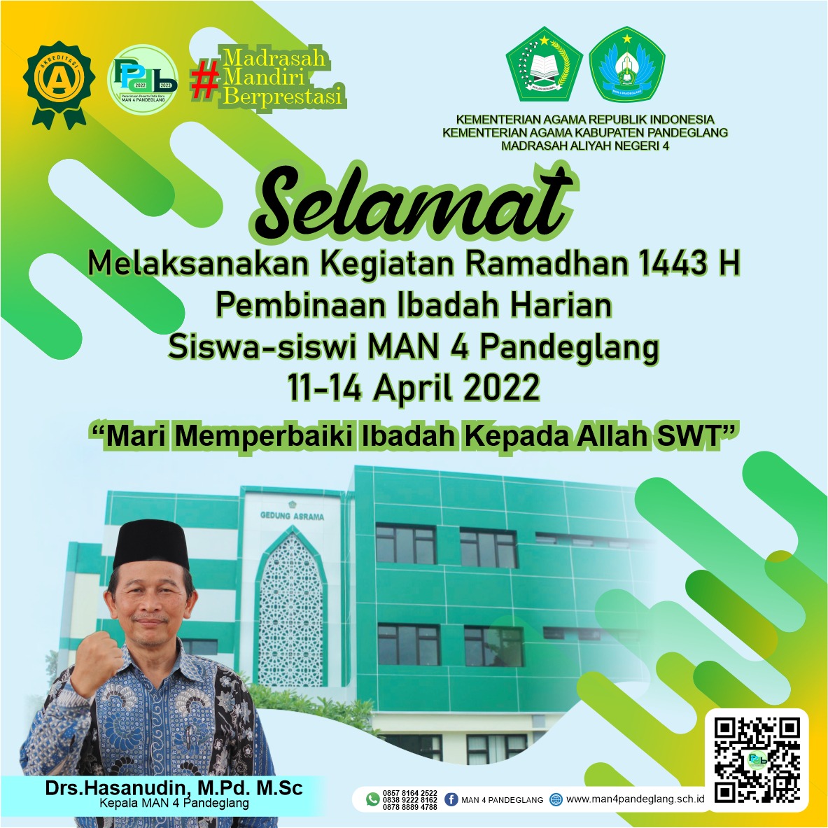 PEMBUKAAN KEGIATAN SANKAT RAMADHAN 1443 H