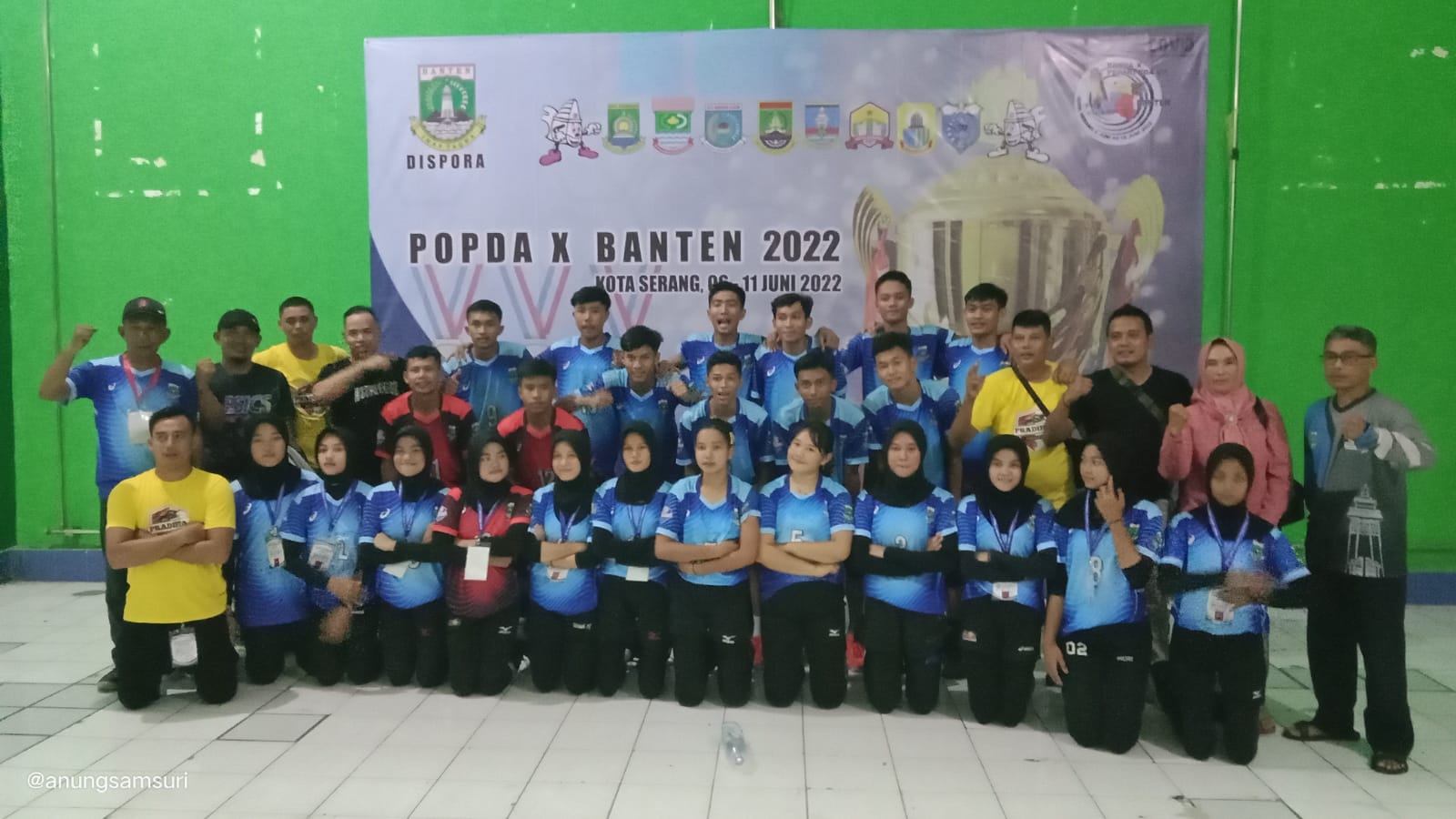 ENAM SISWA MAN 4 PANDEGLANG SUMBANG MEDALI EMAS DI POPDA X BANTEN TAHUN 2022