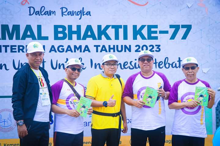 Kegiatan Lounching Semarak Lomba HAB Kemenag ke-77 Kemenag Kab. Pandeglang